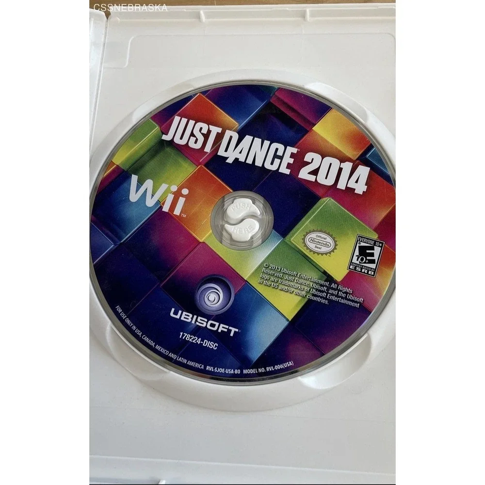 Just Dance 2014 for Nintendo Wii with BONUS Just Dance 4 Disk‎